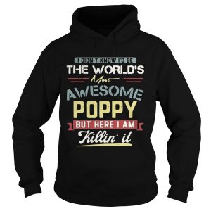 I didnt know Id be the worlds most awesome Poppy but here I am killin it Hoodie