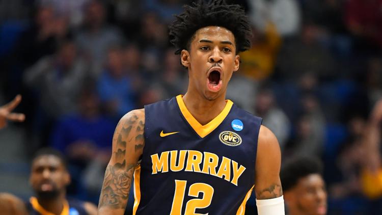 Ja Morant records triple-double to lead No. 12 Murray State to upset of No. 5 Marquette