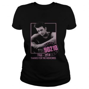 Ladies Tee Beverly Hills 90210 Luke Perry 1966 2019 thanks for the memories shirt