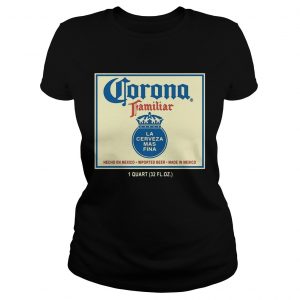 Ladies Tee Corona familiar la Cerveza Mas Fina shirt
