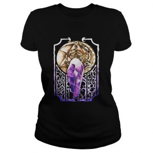 Ladies Tee Dark Crystal purple crystal shirt