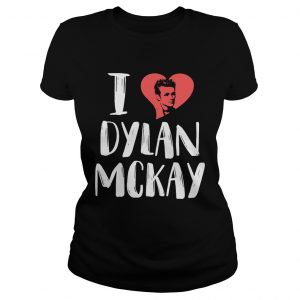 Ladies Tee Gildantee Beverlys Hills 90210 I Love Dylan McKay Shirt