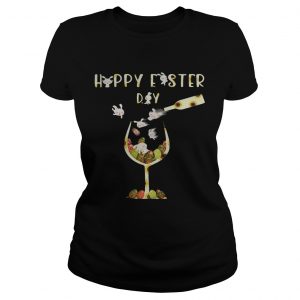 Ladies Tee Happy Easter Day Wine shirt