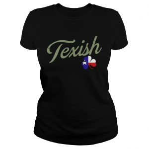Ladies Tee Irish Texish Shamrock St Patricks TShirt