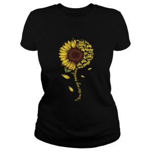 Ladies Tee Jeeps sunflower you are my sunshine shirt