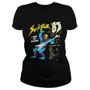 Ladies Tee Skeletour 83 I have the power Shirt