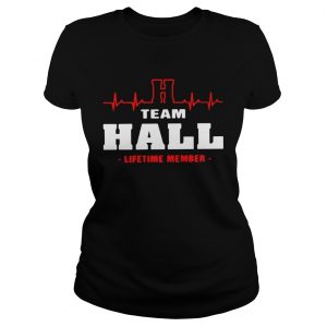 Ladies Tee Team Hall lifetime member shirt