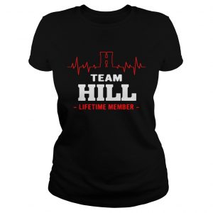 Ladies Tee Team Hill lifetime member shirt