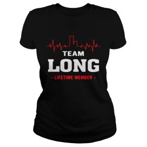 Ladies Tee Team Long lifetime member shirt