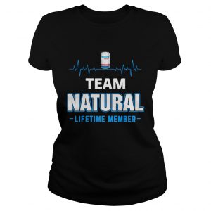 Ladies Tee Team Natural lifetime member Shirt