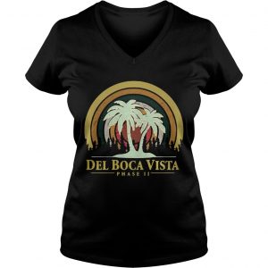 Ladies Vneck Del Boca Vista Phase II Vintage shirt