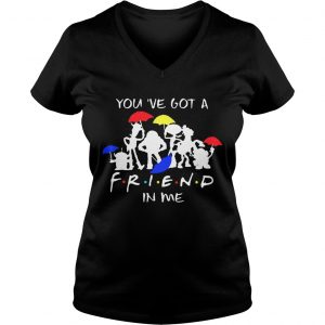 Ladies Vneck Disney Toy Story Youve Got A Friend In Me Gift Shirt