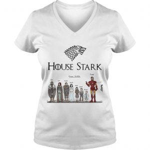 Ladies Vneck Game of Thrones House Stark shirt
