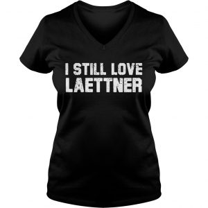 Ladies Vneck I still love laettner shirt