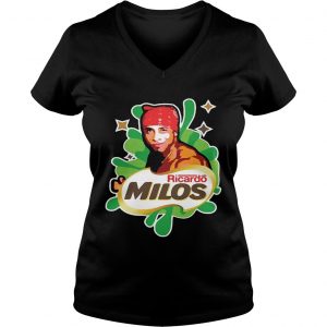 Ladies Vneck Official Ricardo Milos shirt