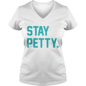 Ladies Vneck Official Stay petty shirt
