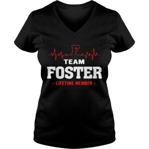 Ladies Vneck Team Foster lifetime shirt