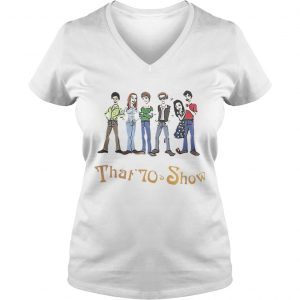 Ladies Vneck That 70s Show Quizzes Character shirt