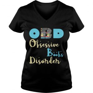 OBD obsessive books disorder Ladies Vneck