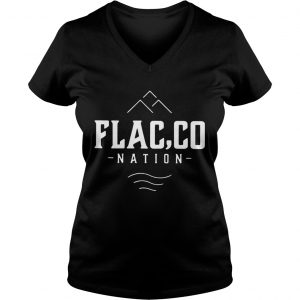 Official Joe Flacco nation funny Ladies Vneck