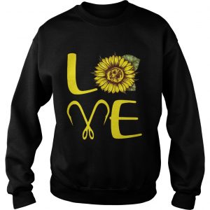 Sunflower Love Fishing Sweatshirt