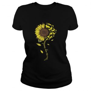 Sunflower You are my sunshine Horse Ladies Tee
