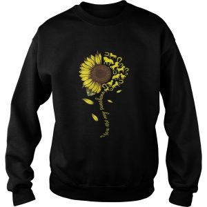 Sunflower You are my sunshine Horse Sweatshirt