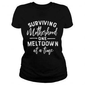Surviving motherhood one meltdown at a time Ladies Tee
