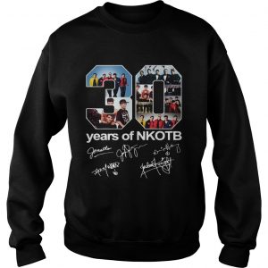 Sweatshirt 30 Years Of NKOTB Signatures Shirt