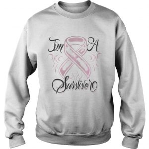 Sweatshirt Breast cancer I’m a Survivor shirt