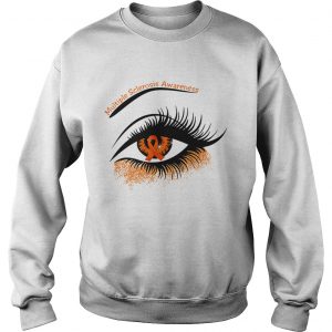 Sweatshirt Cancer multiple sclerosis awareness in the eye shirt