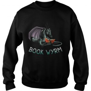 Sweatshirt Dragon Book Wyrm Shirt