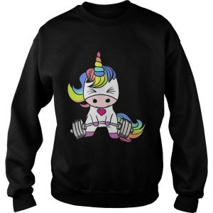 Sweatshirt Gym baby Unicorn shirt