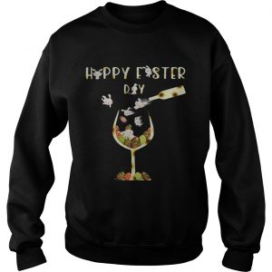 Sweatshirt Happy Easter Day Wine shirt