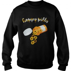 Sweatshirt Happy pills sunflower shirt