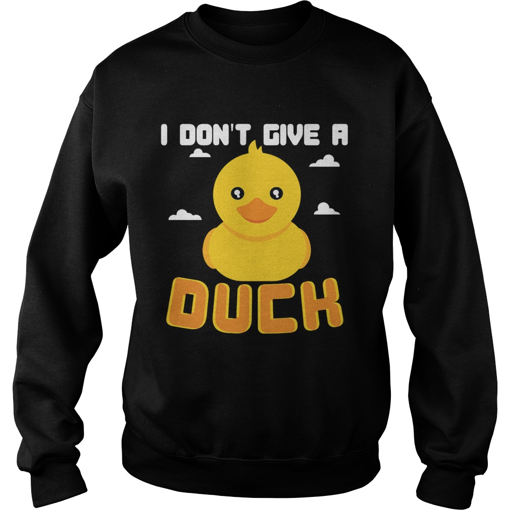 I Don’t Give A Duck Funny T-Shirt - Trend Tee Shirts Store