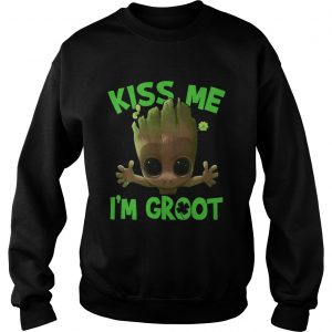 Sweatshirt Kiss me im Groot shirt