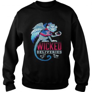 Sweatshirt Monkey Wicked Deliveries we pick up and drop off shirt