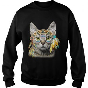 Sweatshirt Native American Cat shirt