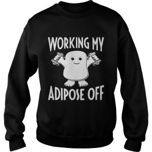 Sweatshirt Official Doctor Who Working My Adipose Off Shirt