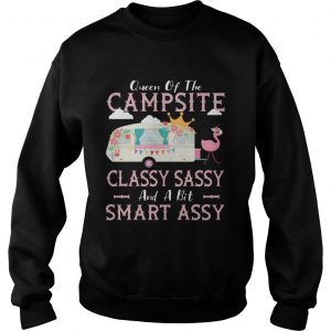 Sweatshirt Queen Of The Campsite Classy Sassy And A Bit Smart Assy TShirt