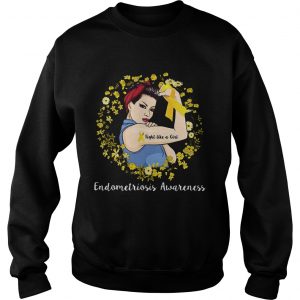 Sweatshirt Yellow Endometriosis Awareness Women Shirt
