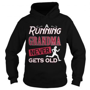A running grandma neve gets old Hoodie
