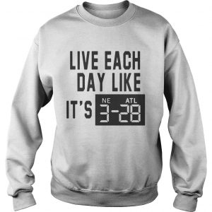 Adrian Clayborn live each day like its 328 Sweatshirt