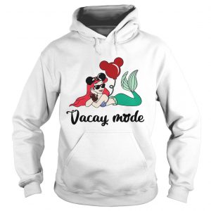 Ariel The Little Mermaid loves Mickey Mouse vacay mode Hoodie