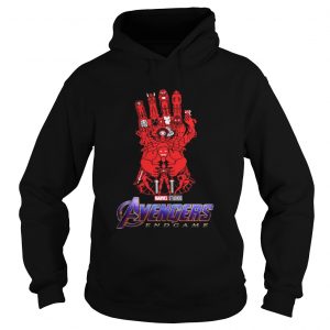 Avengers Endgame Red Infinity gauntlet Hoodie