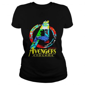 Avengers Endgame logo full colors Ladies Tee