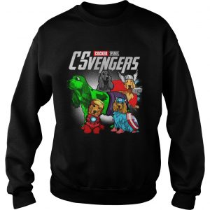 Cocker Spaniel CSvengers Marvel Avengers engame Sweatshirt