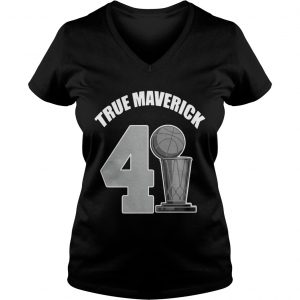 Dallas Mavericks Dirk True Maverick 41.21.1 Ladies Vneck