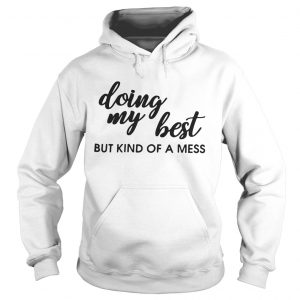 Doing my best but kind of a mess Hoodie